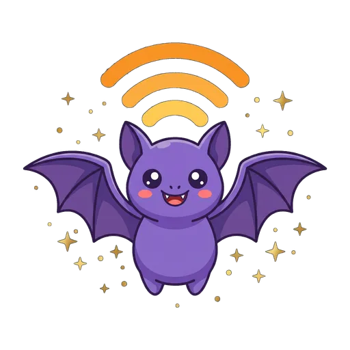 Don't Hype Me Bat Mascot